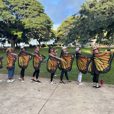 Bringing awareness for the plight of the dying Monarch butterfly species !!  The Goo Gals strike again!!